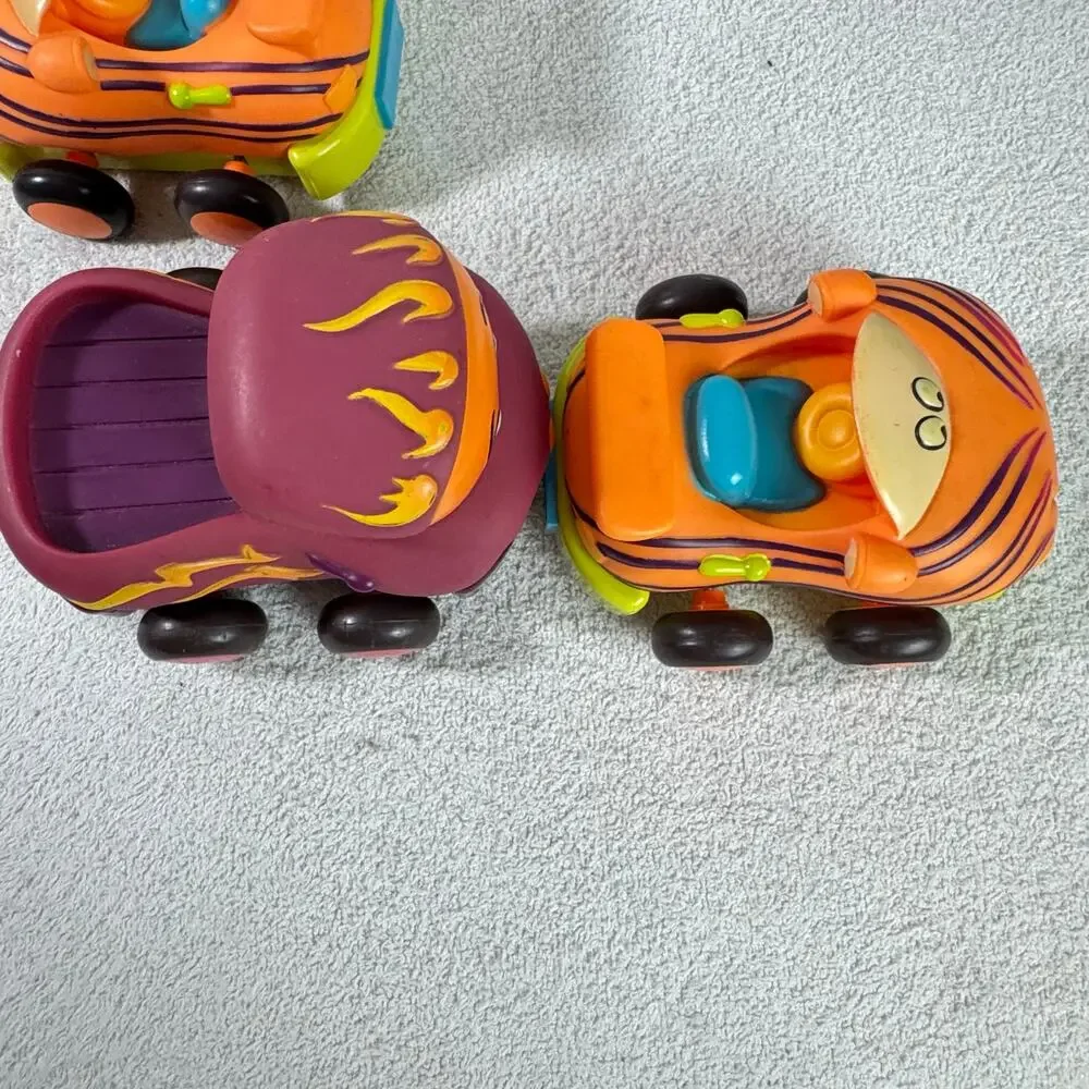 B. toys – Soft Vehicles Pull Back‎ Cars – Durable and Safe Toy Cars for Toddlers